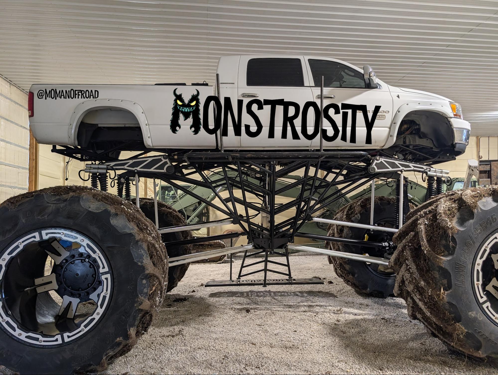 MONSTROSITY monster truck from MO Man Offroad
